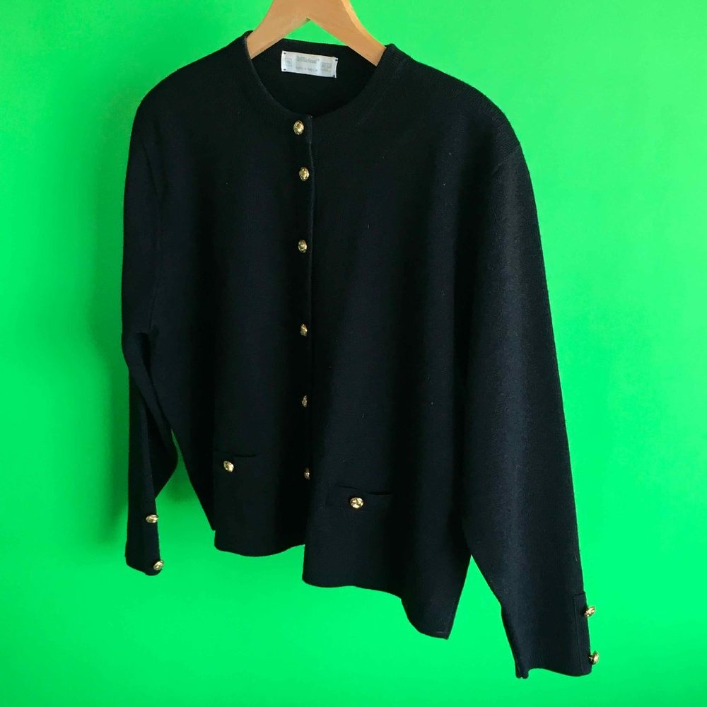 St Michaels Black Sweater